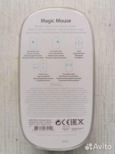 Apple mouse wireless a1296 мышь для мака