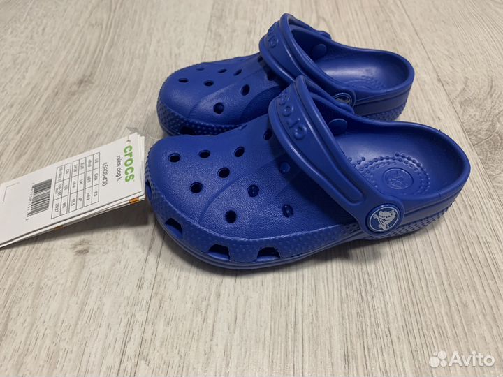 Crocs детские новые с8-9
