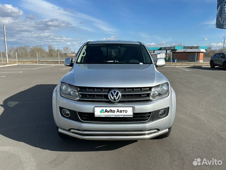 Volkswagen Amarok 2.0 AT, 2013, 215 000 км