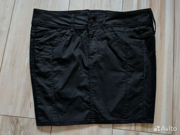 Мини Юбка джинсовая g-star raw