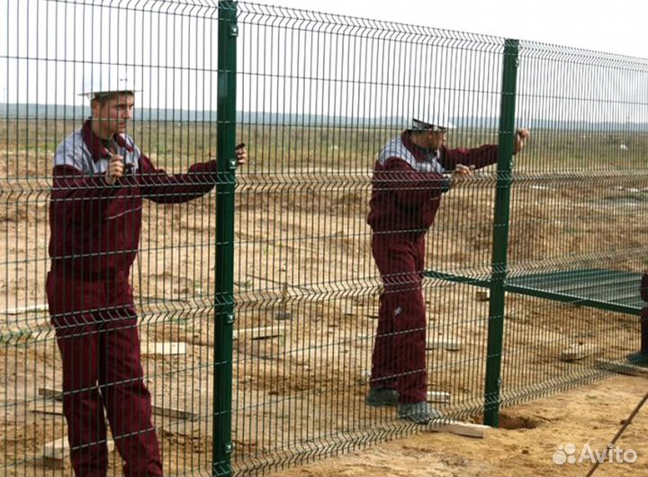 Забор из 3D сетки Под Ключ + Доставка