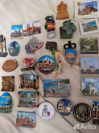 Магниты сувенирные на холодильник