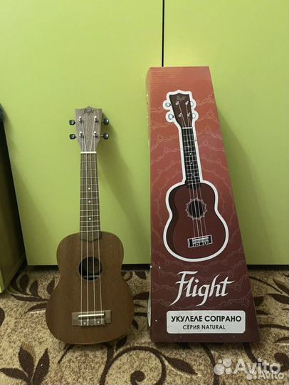 Укулеле flight сопрано серия natural