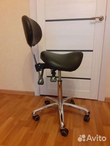 Стул седло со спинкой