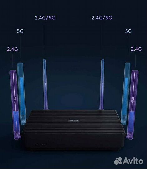 Wi-Fi роутер Redmi Router AX6S (Black) rв03