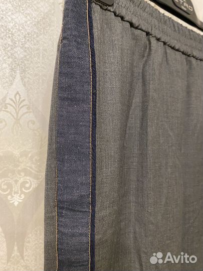 Брюки серые женские новые brunello cutinelli