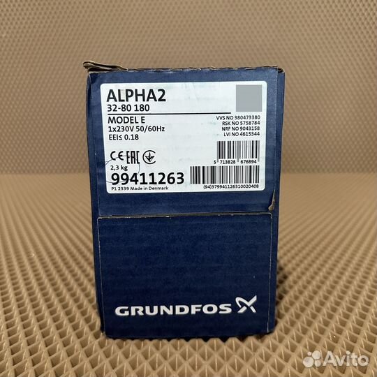 Насос Grundfos Alpha 2 32-80-180 99420020