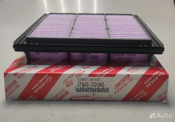 Фильтр воздушный toyota land cruiser 300 21