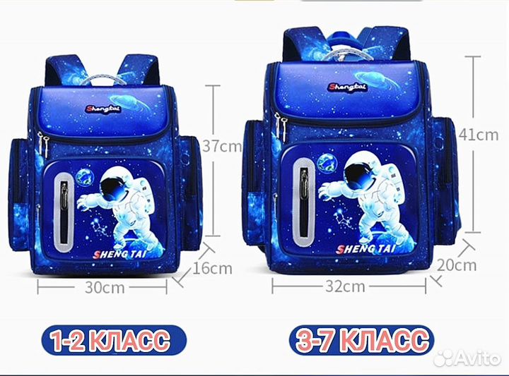 Рюкзак школьный светящийся ортопедический Новые