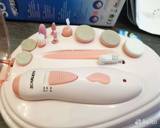 Маникюрный и педикюрный набор Scarlett SC-953 pink
