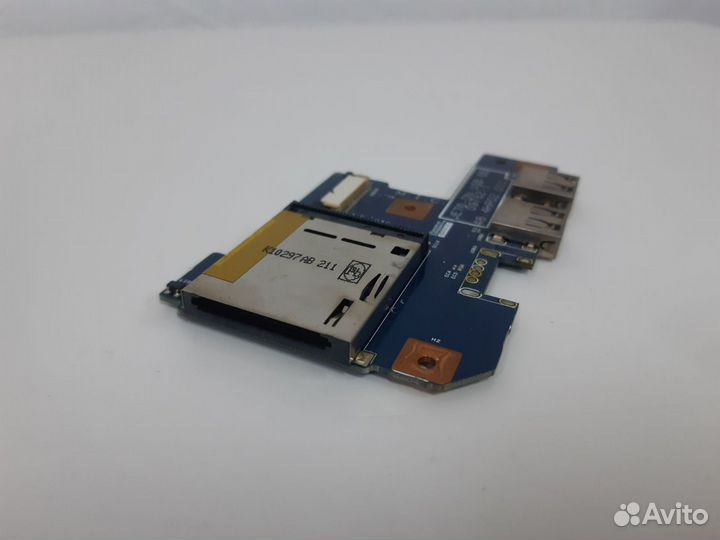 Плата USB, картридера, с шлейфом Acer Aspire 7551G