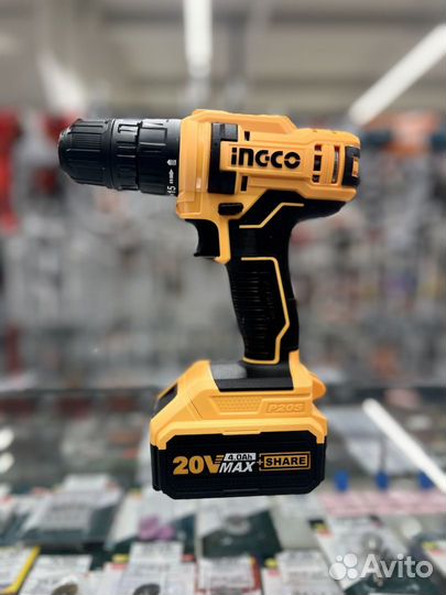 Набор аккумуляторных инструментов ingco Li-Ion, 3ш