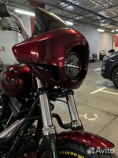 HD Street Bob 2017 (цвет Candy, пробег 11,435)