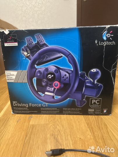 Руль logitech driving force gt 900 градусов