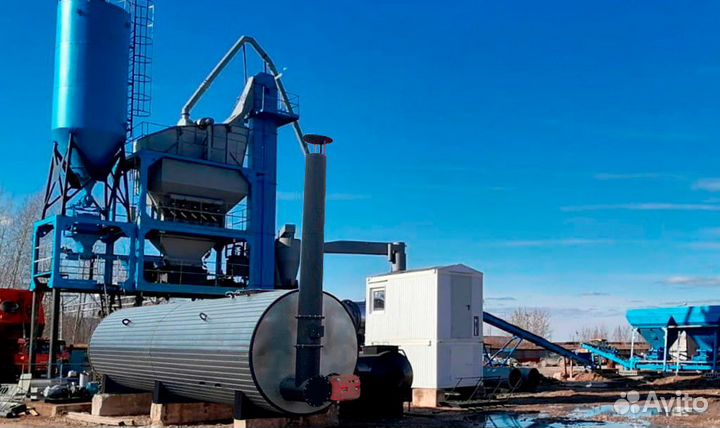 Битумная ёмкость с жаровой трубой и горелкой