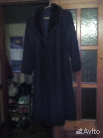Зимнее шерстяное пальто