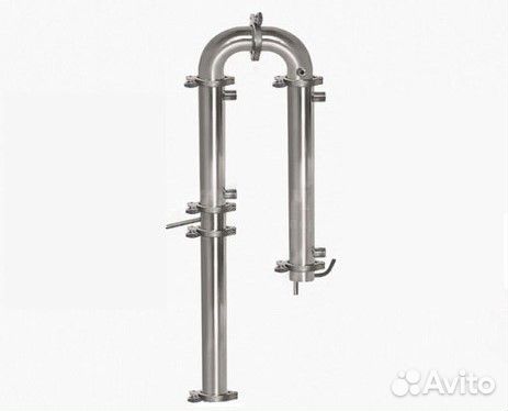 Бражная колонна с узлом отбора, кламп 2 дюйма