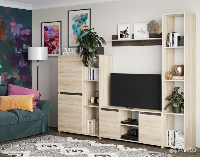 Стенка для гостиной Милано 5