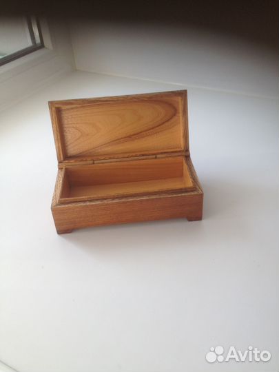 Деревянная шкатулка антикварная