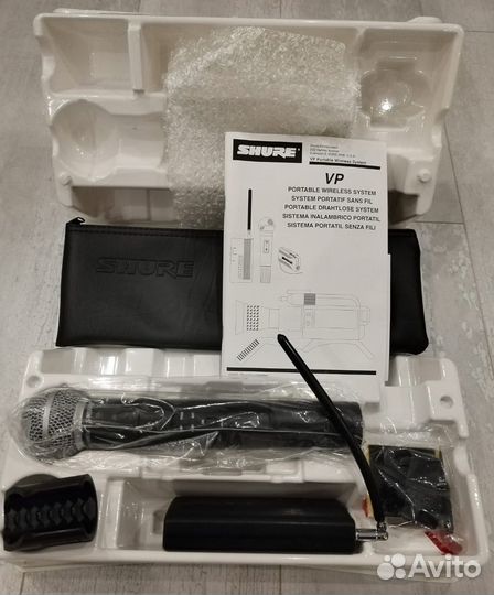 Портативная радиосистема shure evph58