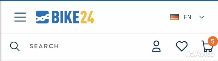 Заказываю с bike24/bikecomponents