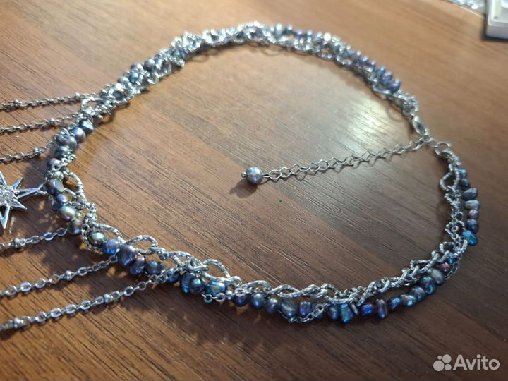 Колье ручной работы