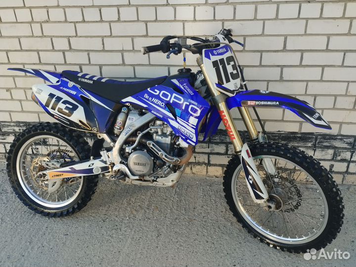 Yamaha Yz 450 мотокросс 2009 эндуро мотоцикл