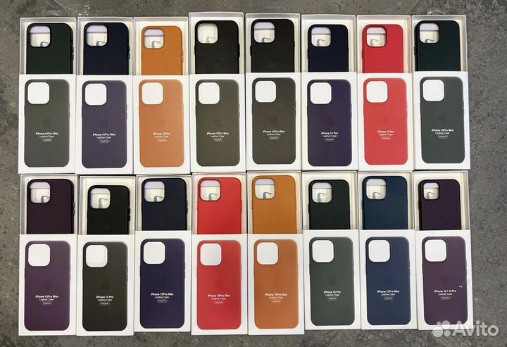 Чехолы на iPhone кожаные