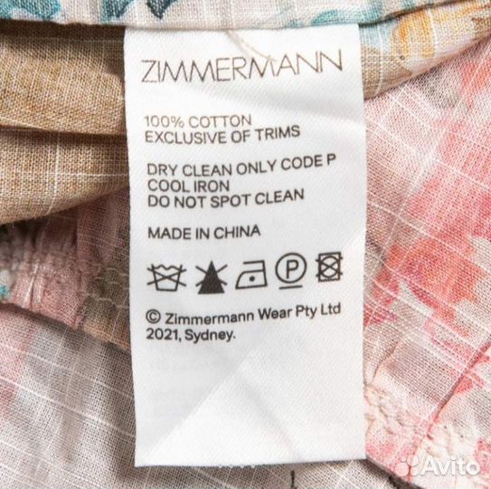 Платье Zimmermann 44-46
