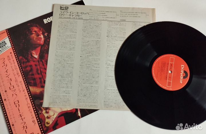 Винтажная виниловая пластинка LP Rory Gallagher Li