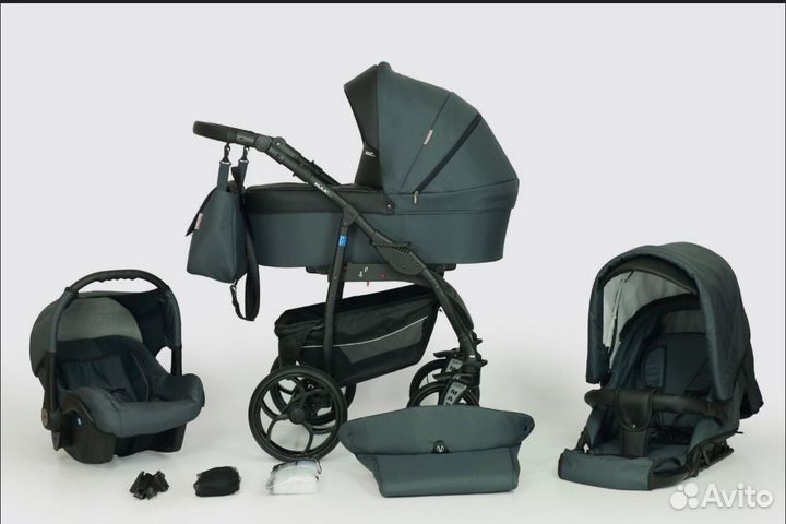 Коляска verdi max plus 3 в 1