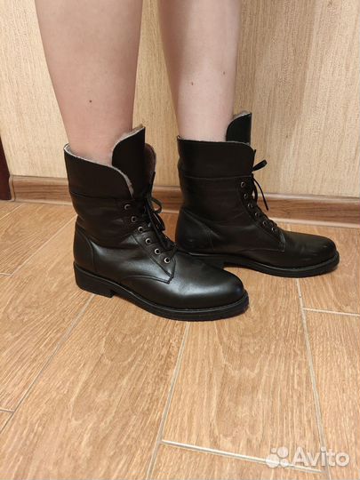 Ботинки женские зимние натуральная кожа
