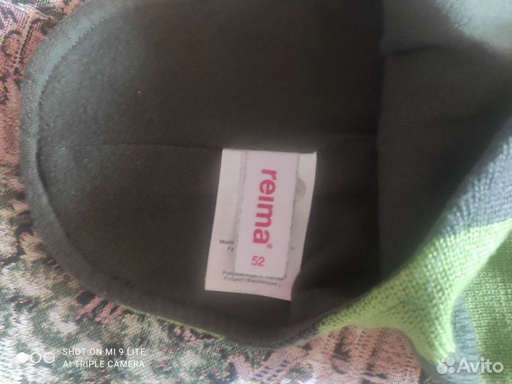 Шапка шлем reima 52