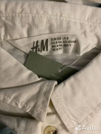 Рубашка и шорты h&m