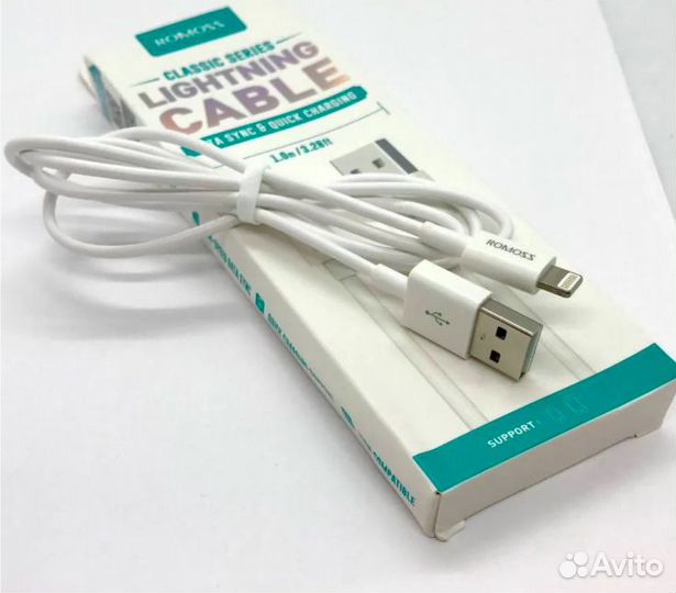 Зарядный кабель для айфона Apple Romoss