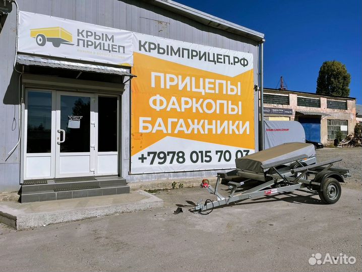 Автобокс Магнум 580 л серый глянец