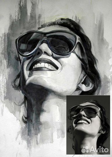 Портрет по фото на заказ