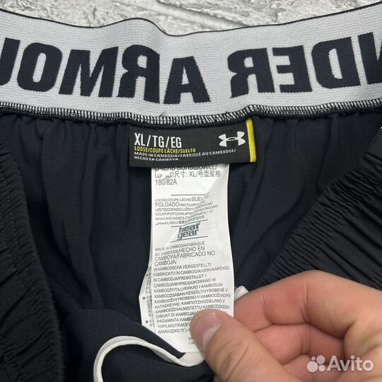 Шорты Under Armor Back Logo Shorts Black