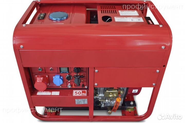 Дизельный генератор 6,5 кВт Redvolt EPD7500EA3