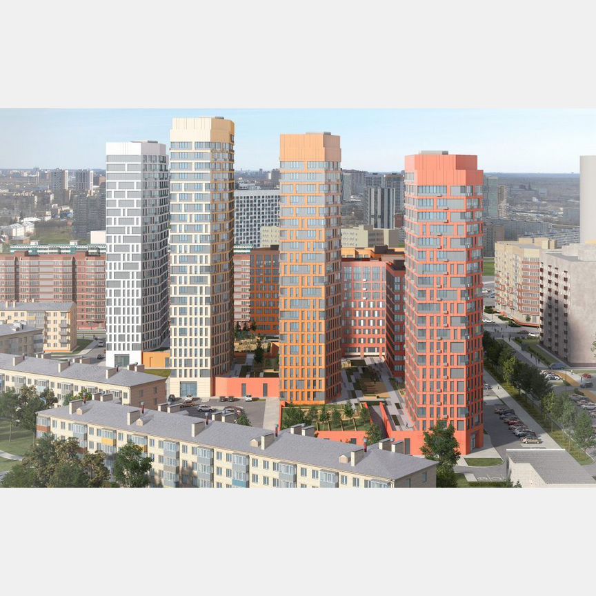 2-к. квартира, 56,1 м², 10/25 эт.