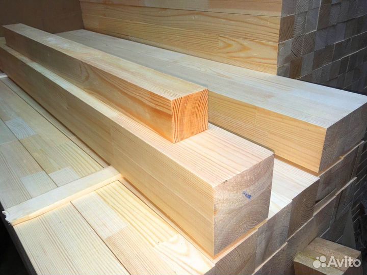 Брус камерная сушка, сосна 190х190мм, доставка