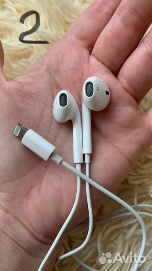 Наушники apple earpods lightning
