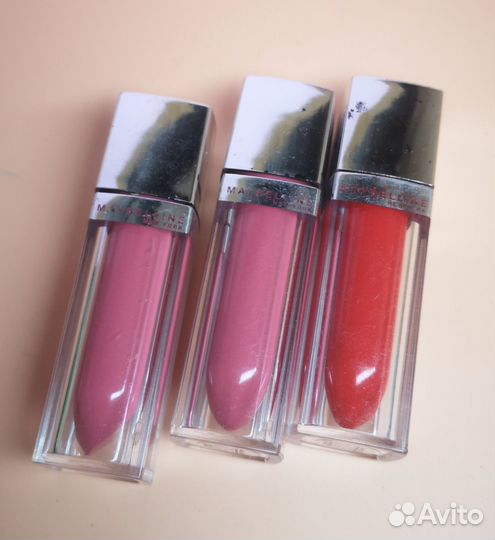 Лаковая помада maybelline