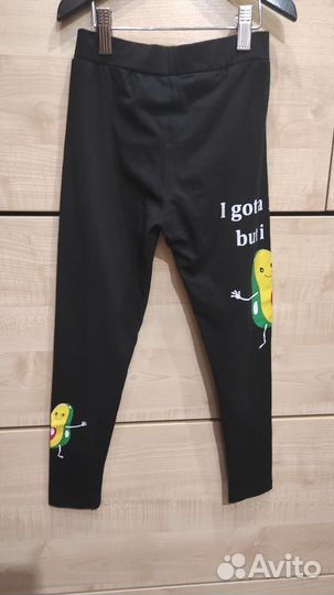 Лосины для девочки 128-134,б/у
