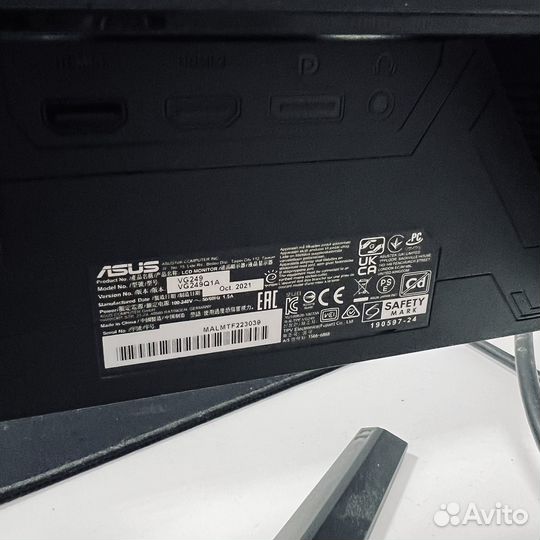 Монитор Asus Tuf Gaming 23.8 дюйма