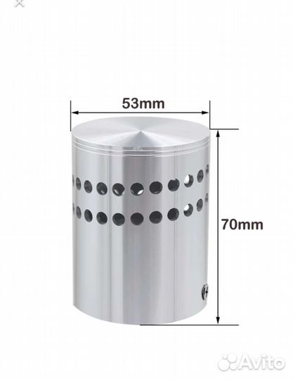 Светодиодный спиральный светильник