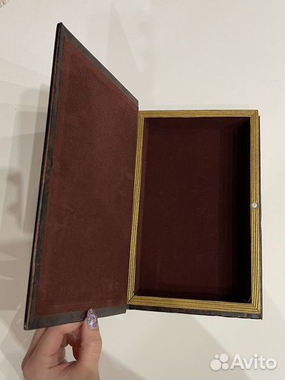 Книга декоративная шкатулка-тайник под антиквар