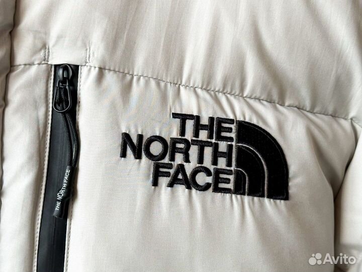 Пуховик Long Down Jacket The North Face White