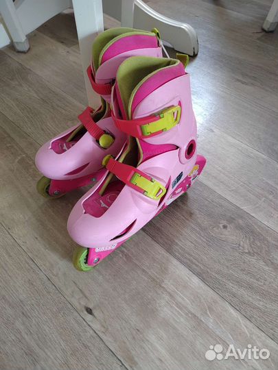 Роликовые коньки детские раздвижные