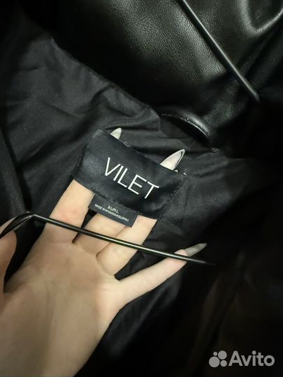 Куртка демисезон vilet экокожа